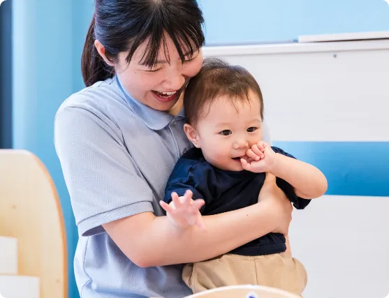 保育の様子の写真