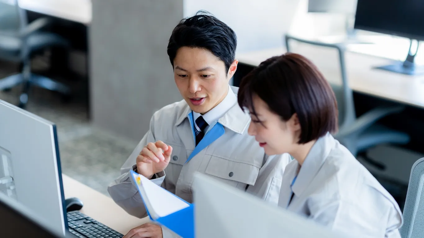 建設事業の仕事の様子の画像